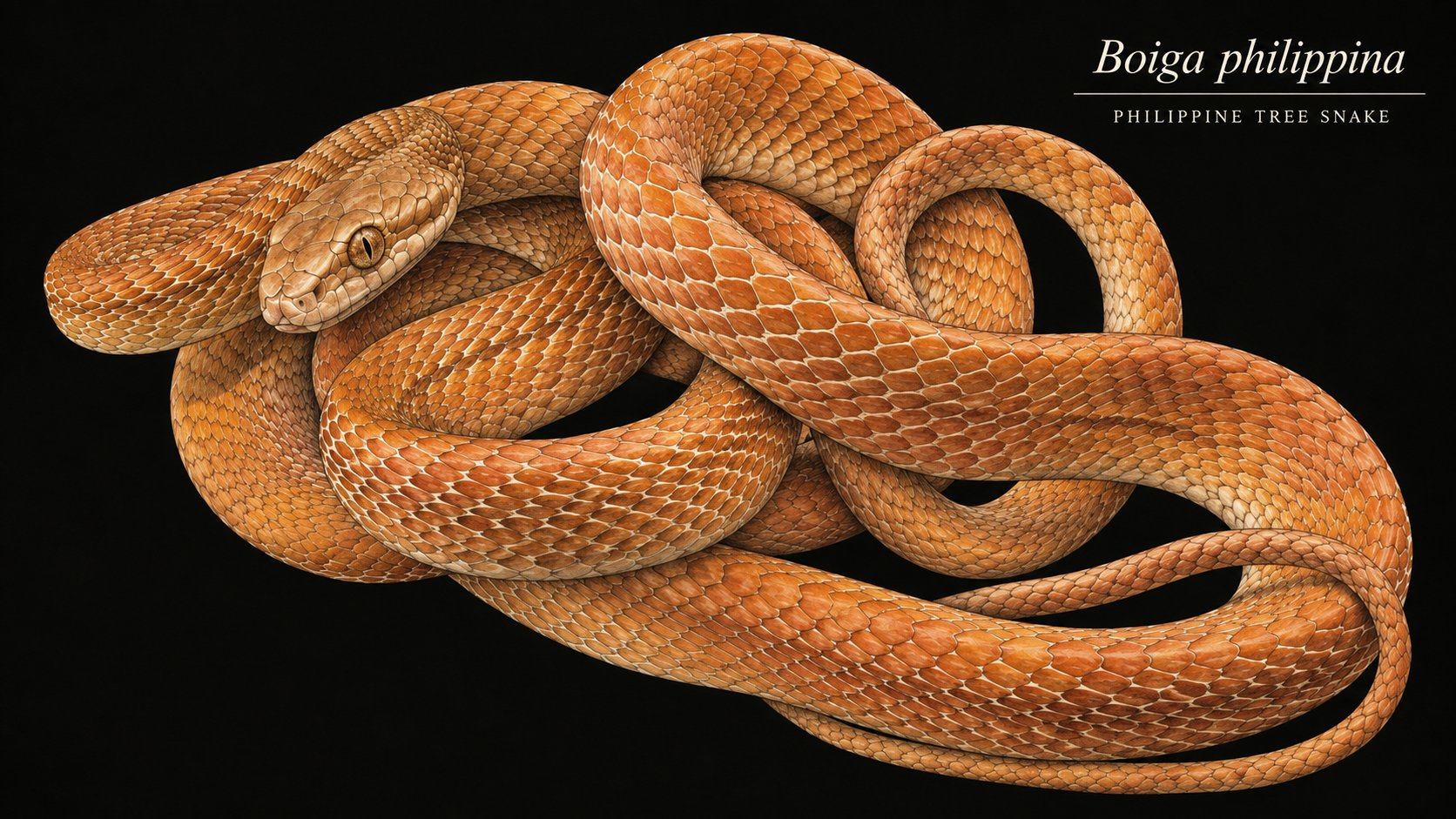 Boiga philippina
