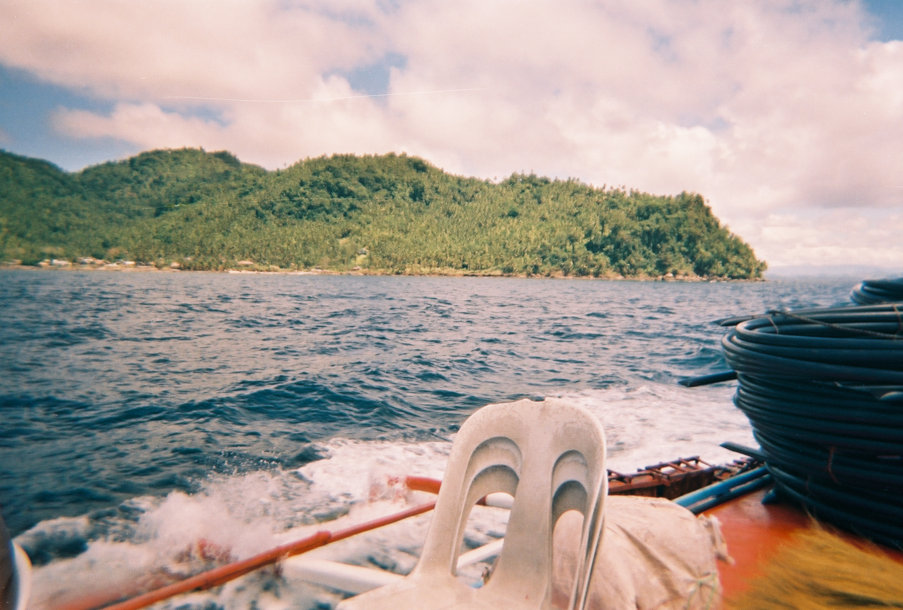 A landscape view of Dinagat Island.